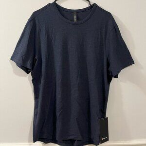 Lululemon Men's Short Sleeve T-Shirt, Large, Navy